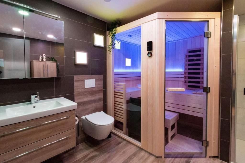 5 Sterne Penthouse Deichsuite Busum Bagian luar foto
