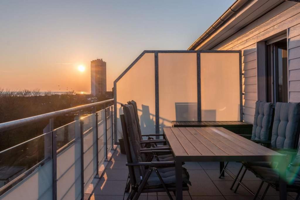 5 Sterne Penthouse Deichsuite Busum Bagian luar foto